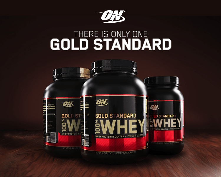 100% Gold Standard Whey Protein- Gladious Pakistan's Best Online Supplement and Fitness Store