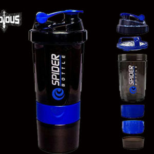 Spider Shaker Bottle 3-Piece By Gladious Pakistan's Best online supplement and fitness store
